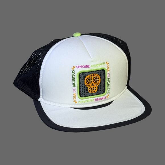 Under Armour Launch Day of the Dead Snapback Cap Unisex NWT 1386664-100 - Picture 2 of 8